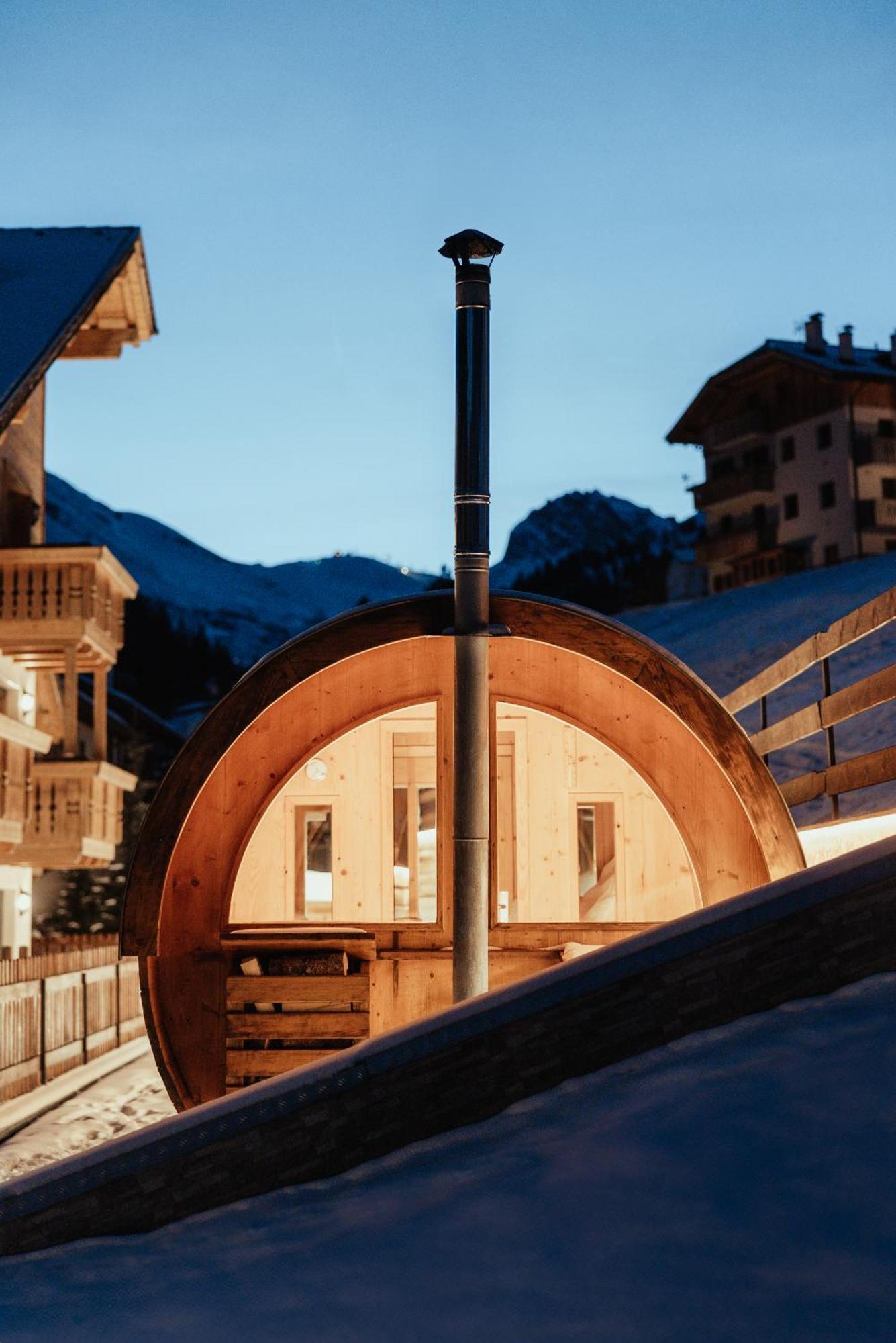 Hotel Alpenrose Арабба Экстерьер фото